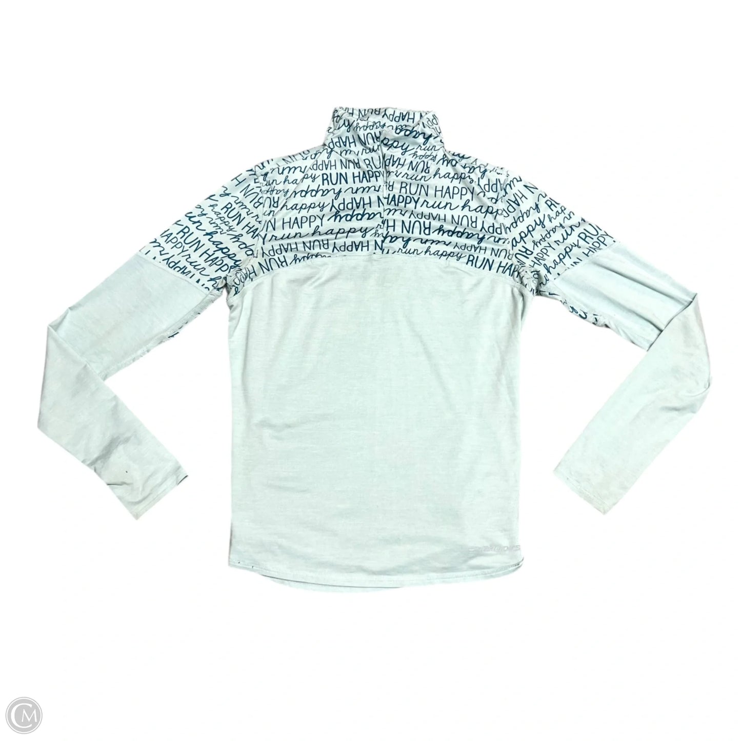 Athletic Jacket By Brooks In Blue, Size: S