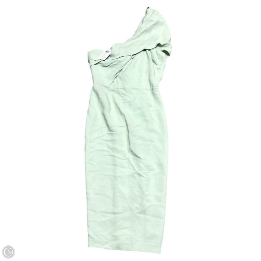Dress Party Midi By Reiss In Green, Size: S