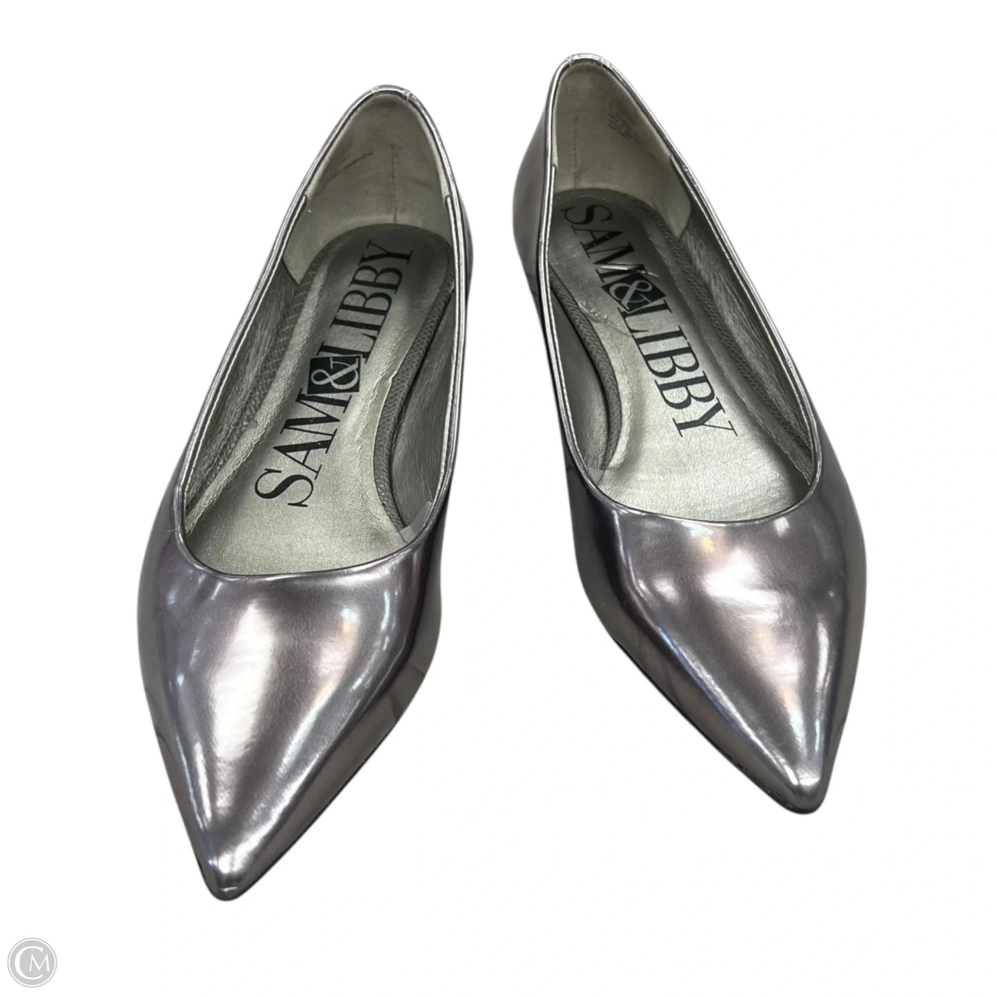 Shoes Flats By Sam And Libby In Grey, Size: 8