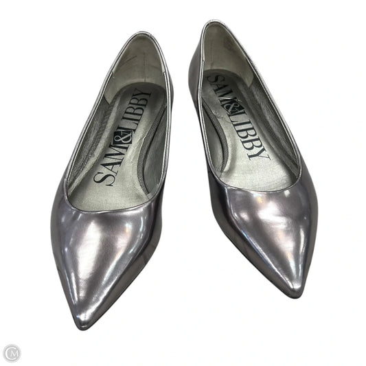 Shoes Flats By Sam And Libby In Grey, Size: 8