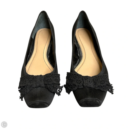 Shoes Flats By Zara In Black, Size: 8.5