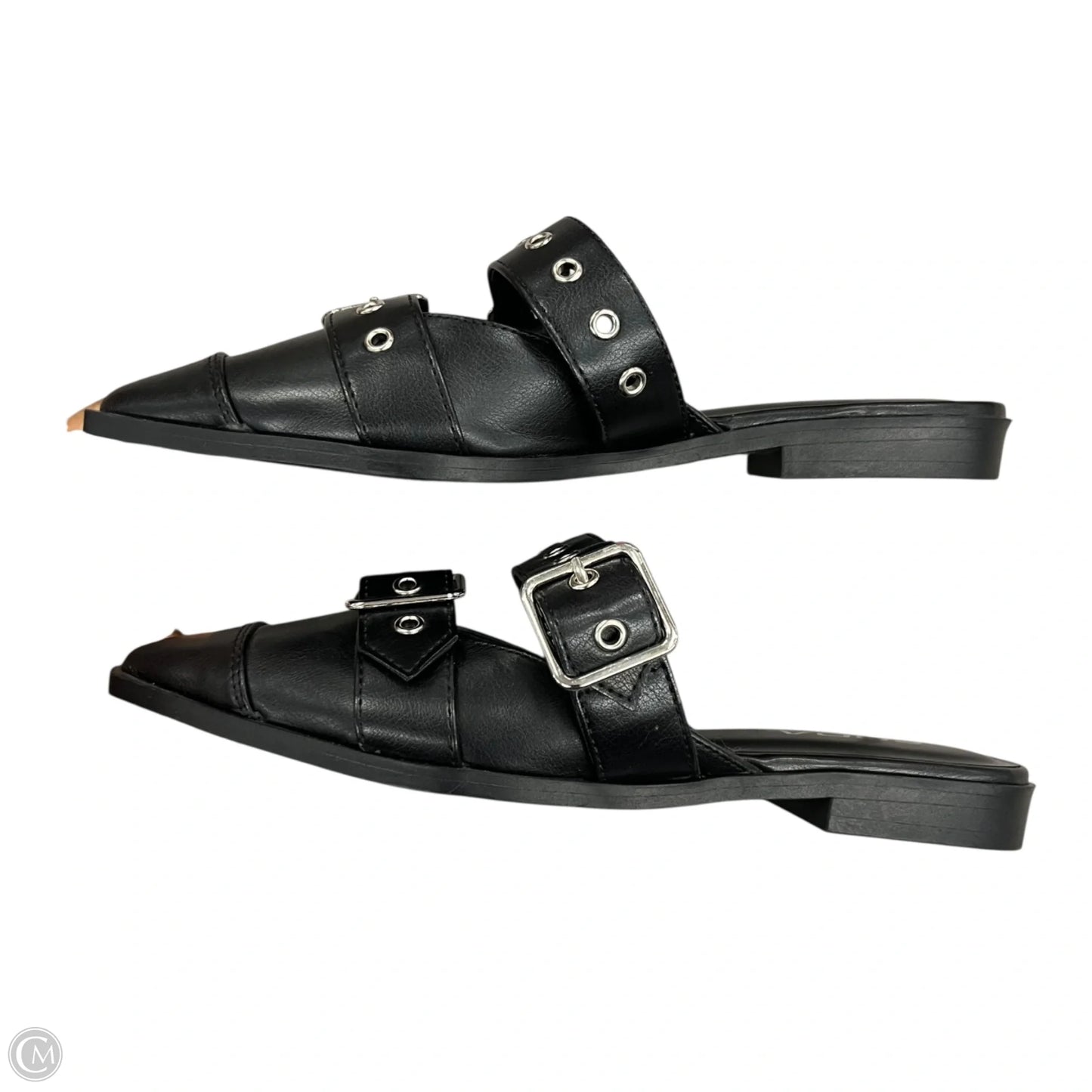 Shoes Flats By Soda In Black, Size: 6