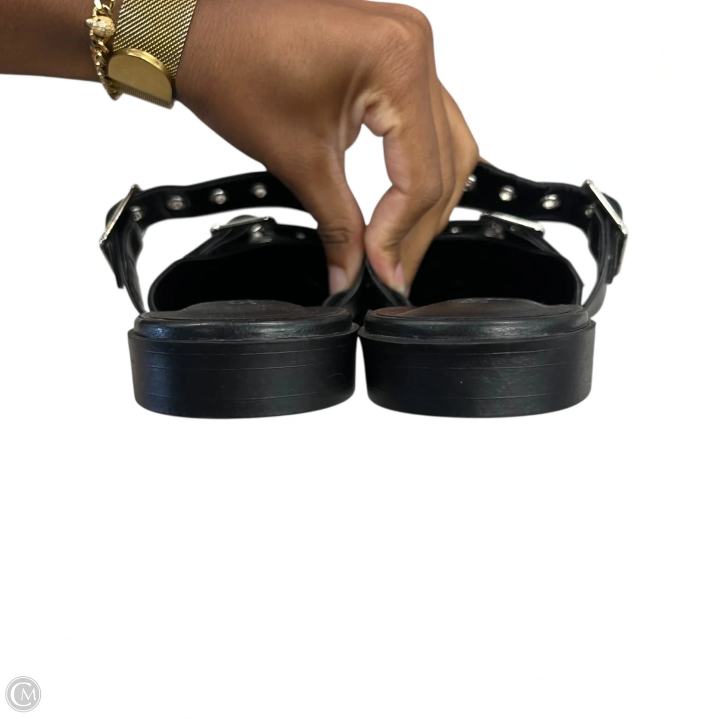 Shoes Flats By Soda In Black, Size: 6