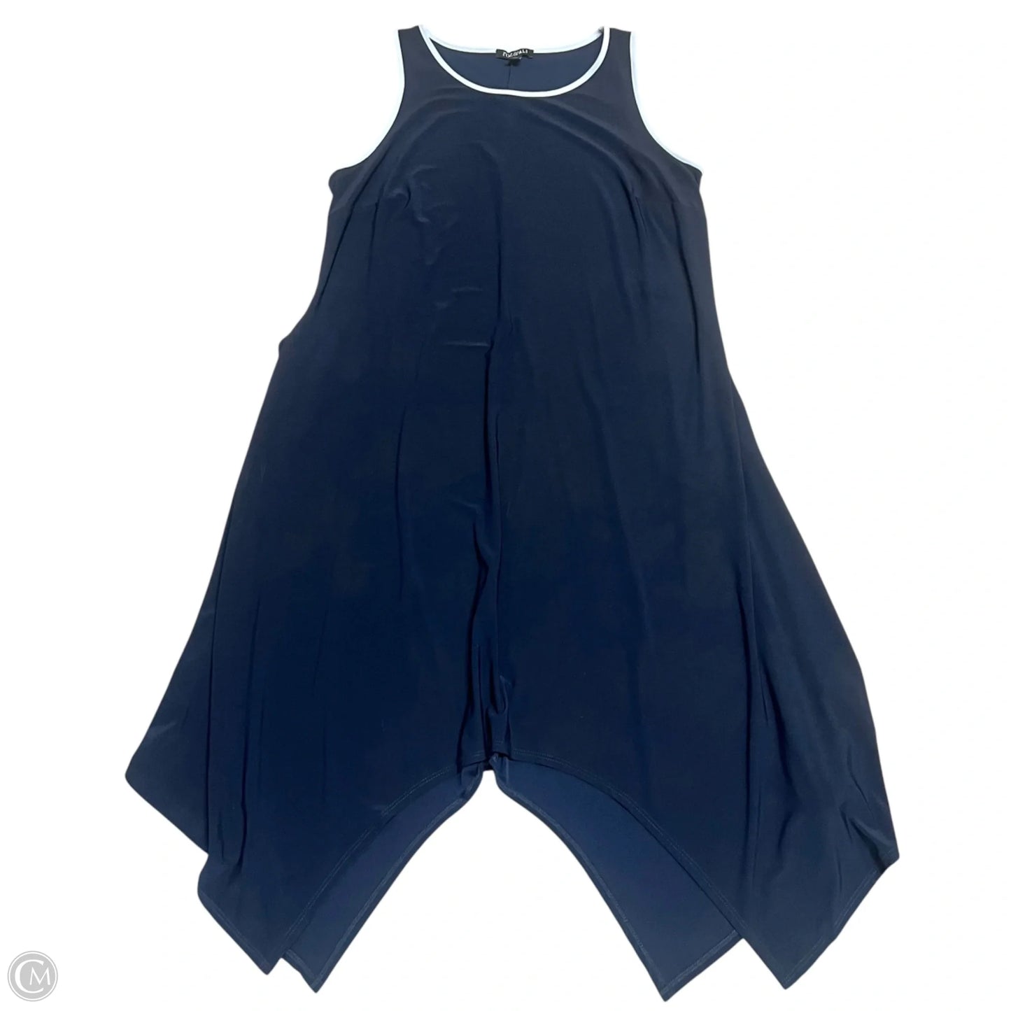 Dress Casual Maxi By Roz And Ali In Blue, Size: 1x