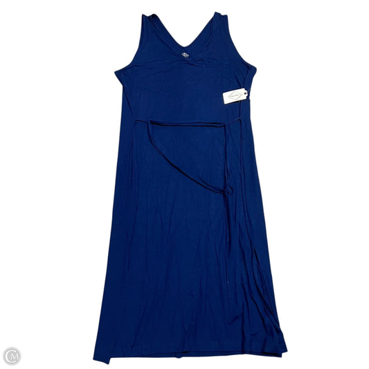 Dress Casual Maxi By St Johns Bay In Blue, Size: Xlp
