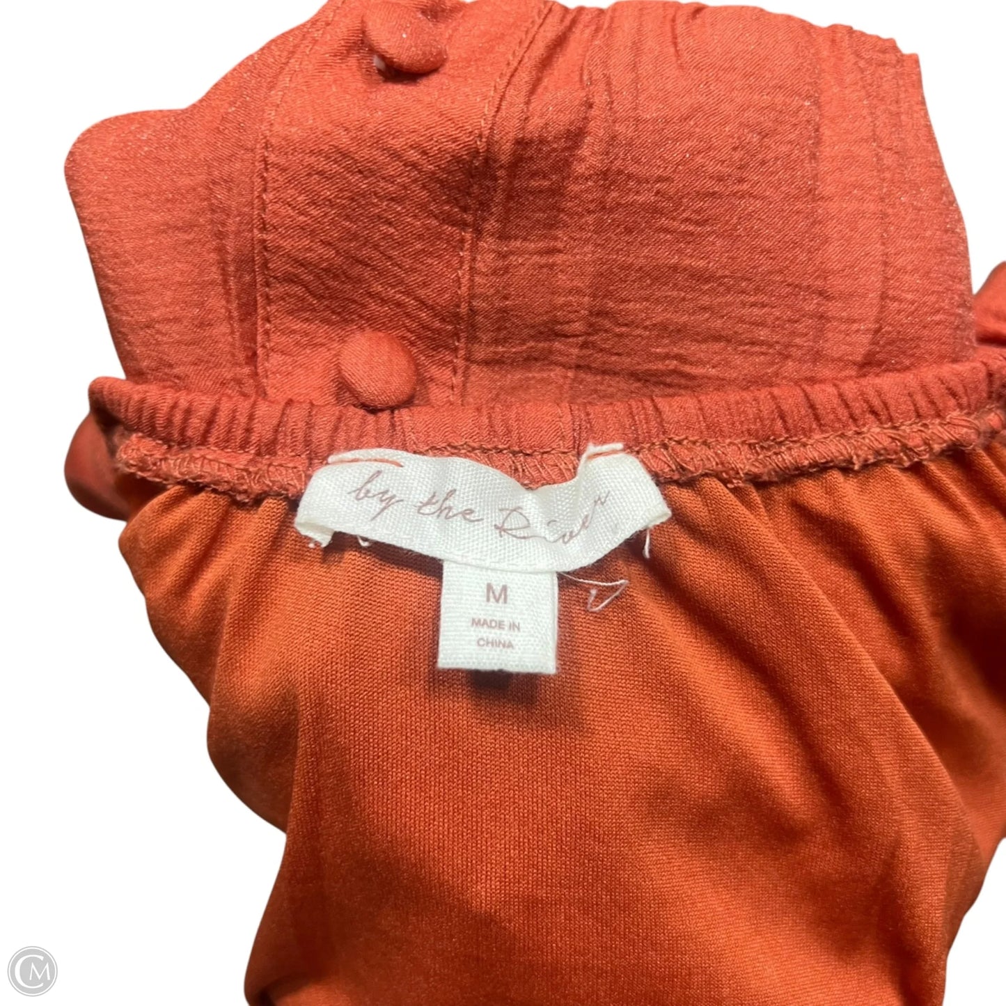Dress Casual Maxi By By The River In Orange, Size: M