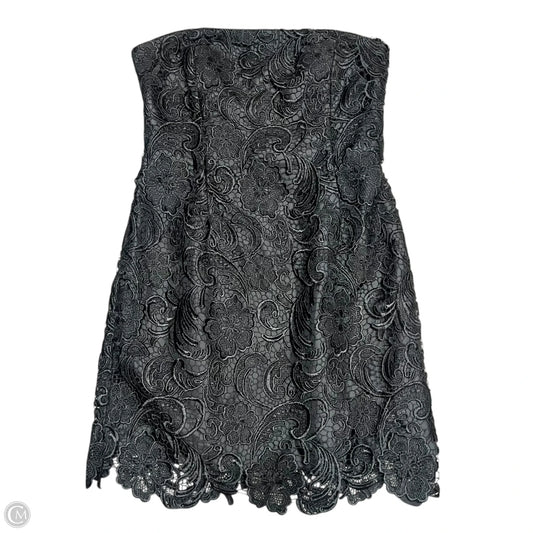 Dress Party Midi By Adrianna Papell In Black, Size: 12