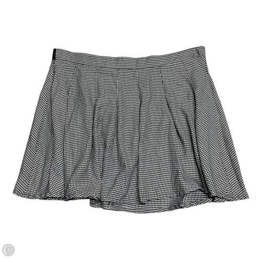 Skirt Midi By Torrid In Black & White, Size: 4x