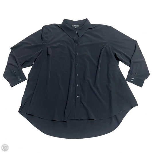 Top Long Sleeve By Lane Bryant In Black, Size: 26