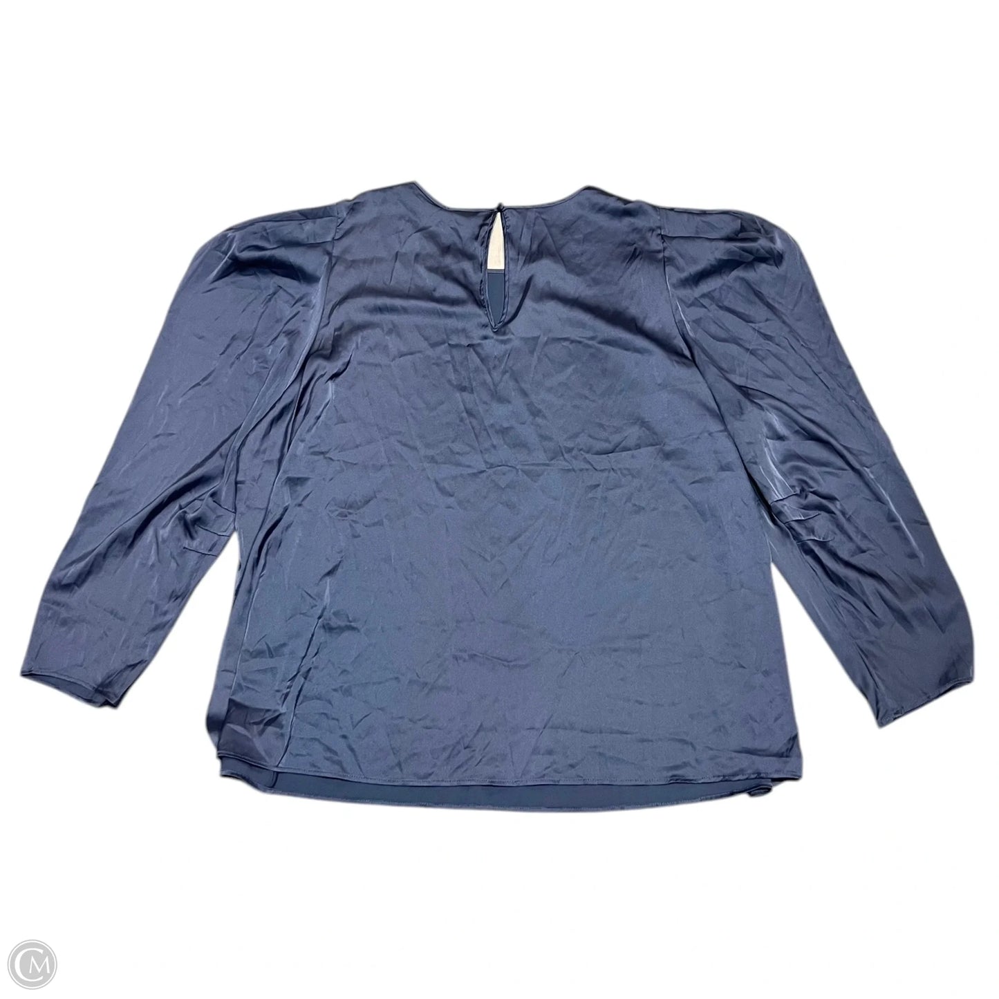 Top Long Sleeve By Torrid In Blue, Size: 4x