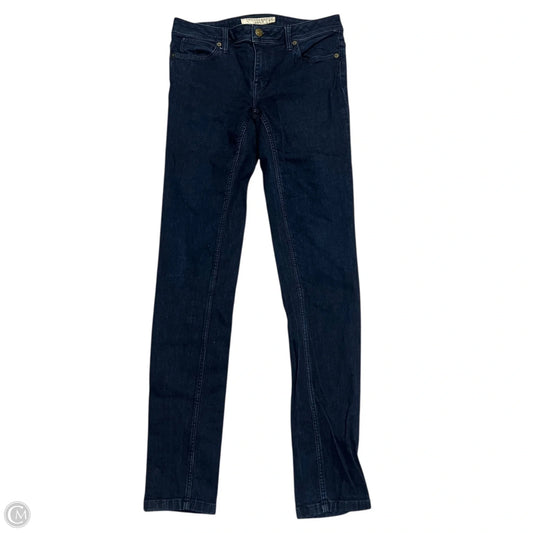 Jeans Luxury Designer By Burberry In Blue Denim, Size: 10