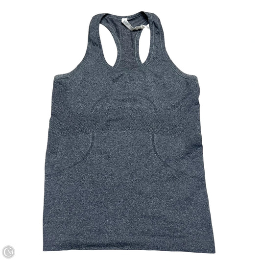 Athletic Tank Top By Lululemon In Grey, Size: 6
