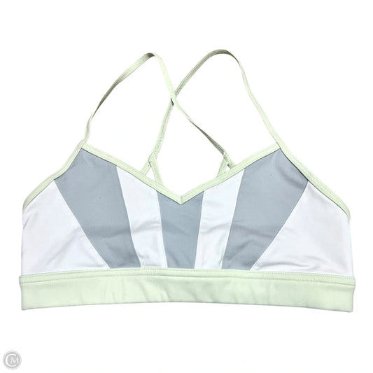 Athletic Bra By Alo In Blue & White, Size: S