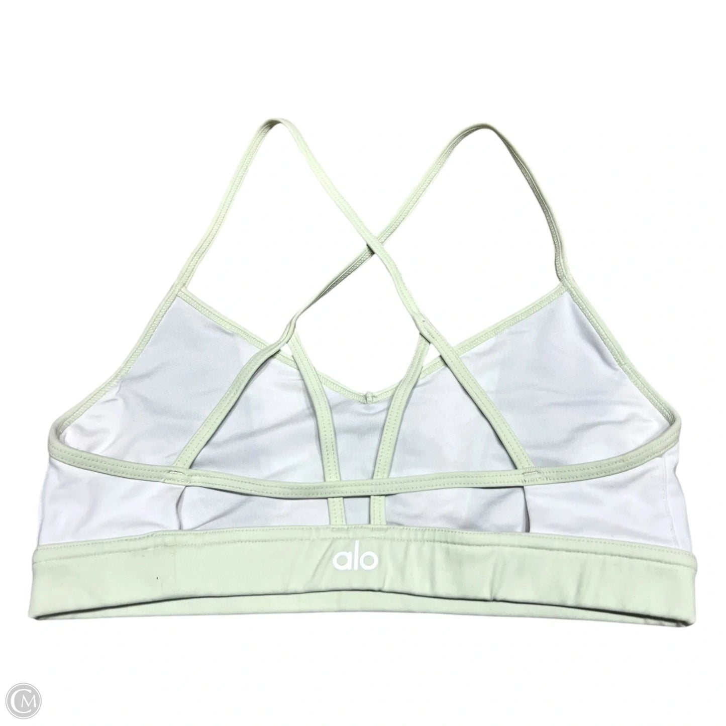 Athletic Bra By Alo In Blue & White, Size: S