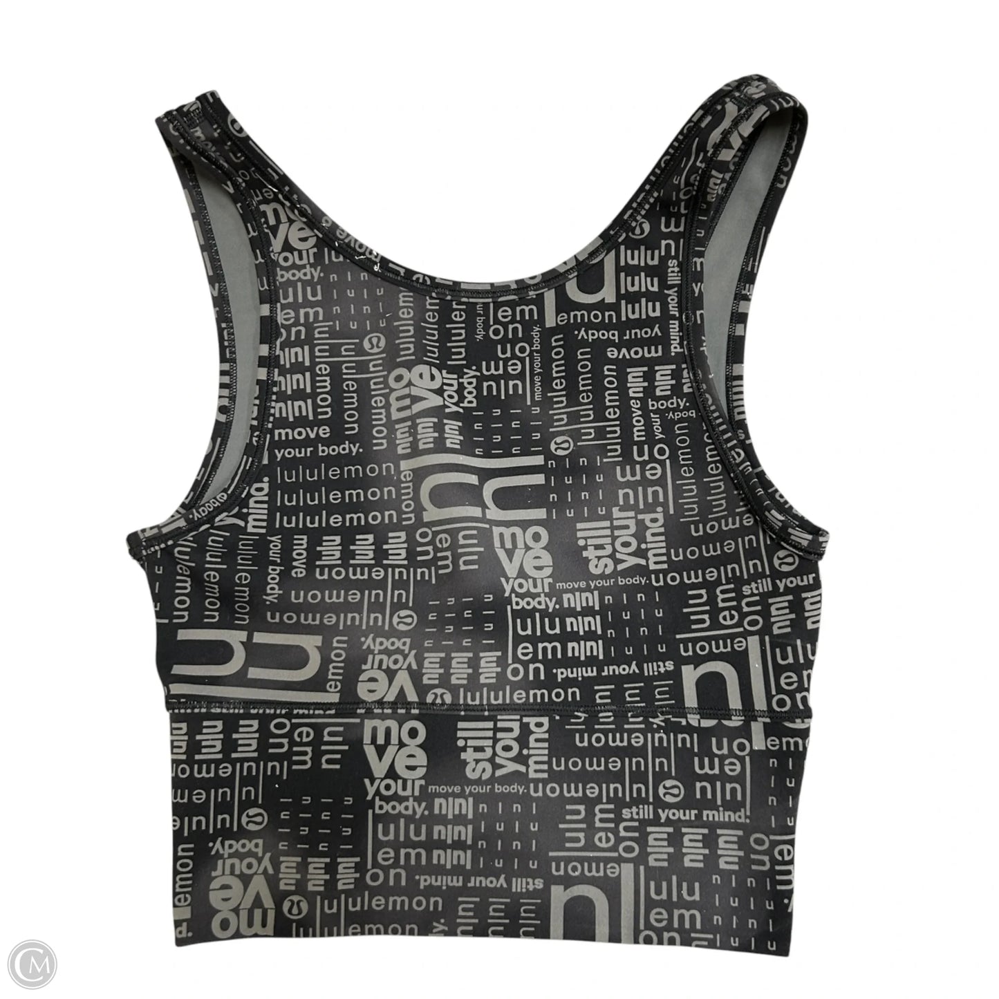 Athletic Bra By Lululemon In Black, Size: S