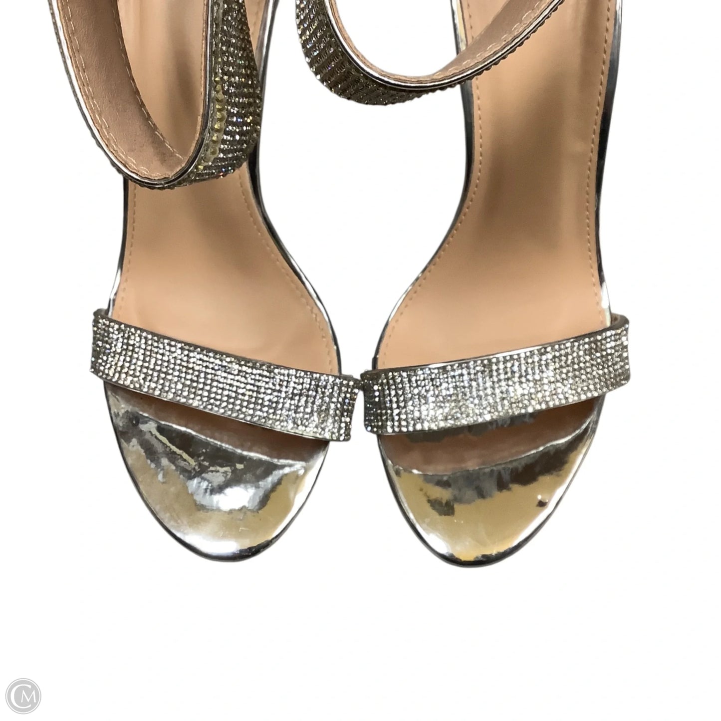 Shoes Heels Stiletto By Windsor In Silver, Size: 8.5