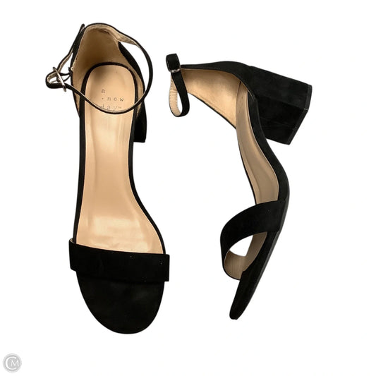 Shoes Heels Block By A New Day In Black, Size: 8.5