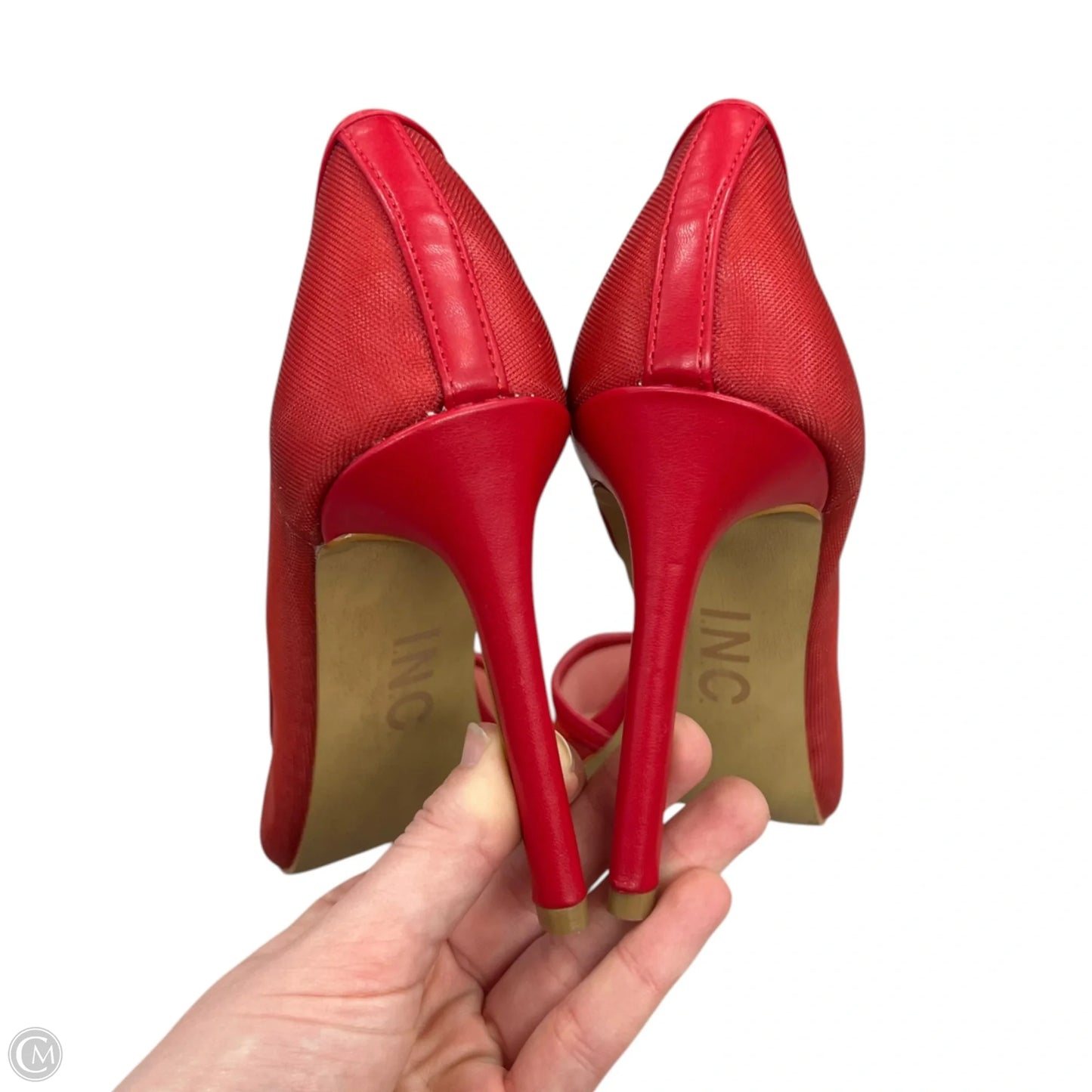 Shoes Heels Stiletto By Inc In Red, Size: 6