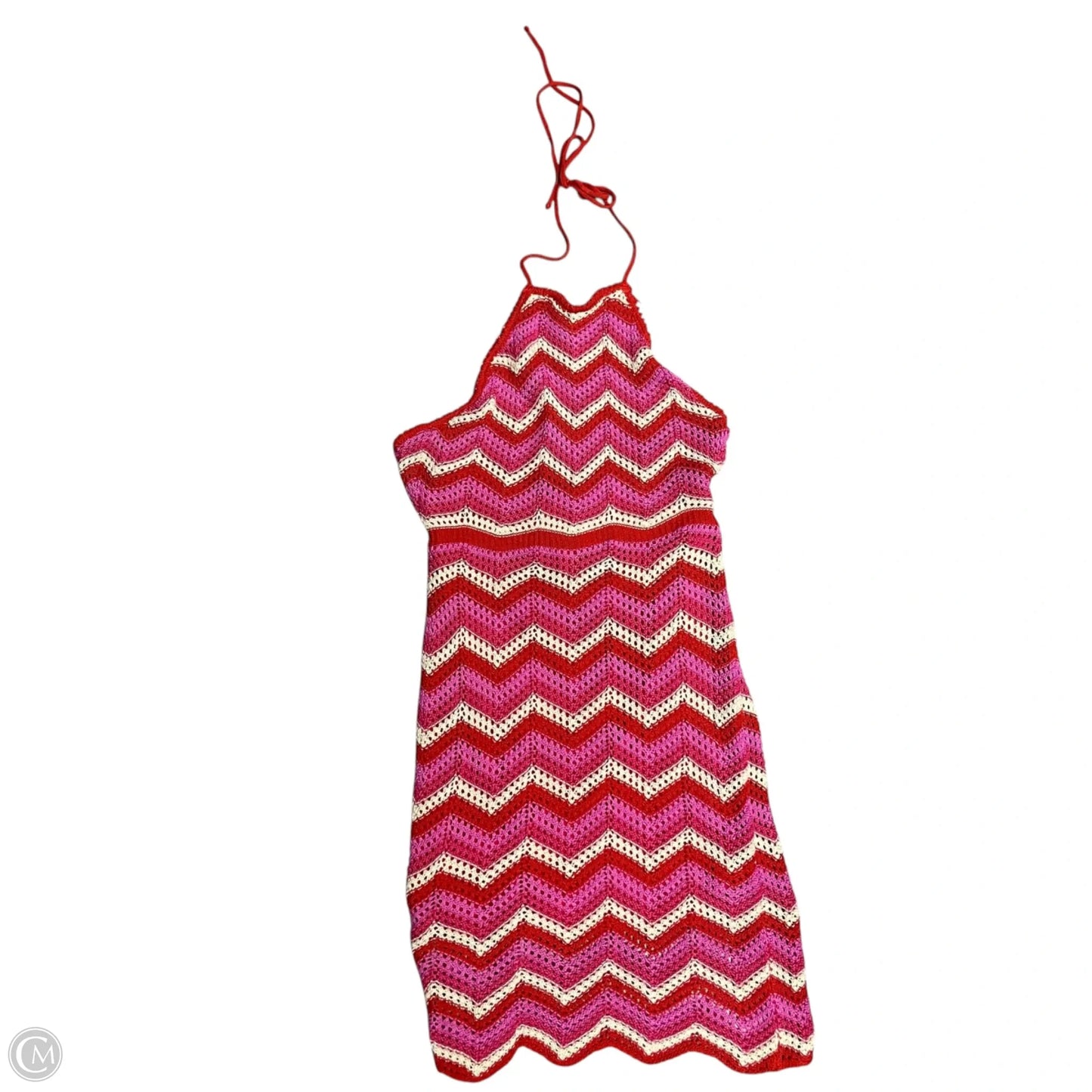 Dress Casual Maxi By Lush In Pink & Red, Size: M