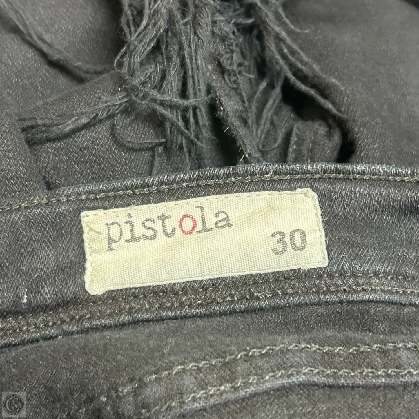 Jeans Straight By Pistola In Black, Size: 10