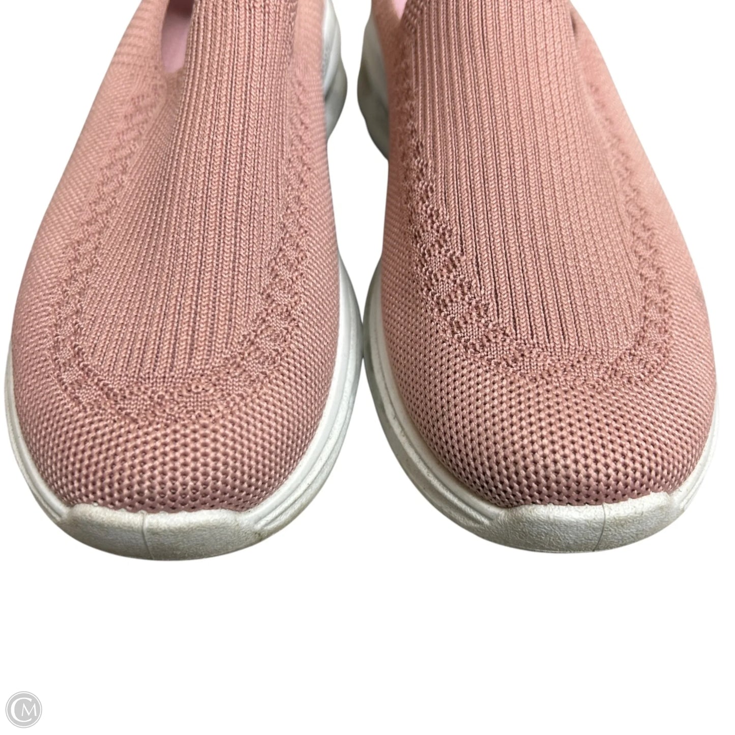 Shoes Athletic By Concorde In Pink & White, Size: 8.5