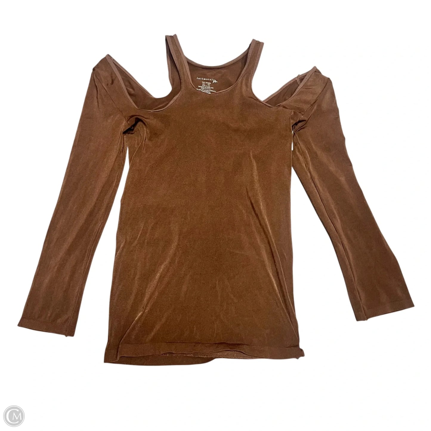 Top Short Sleeve By Free People In Brown, Size: Xs