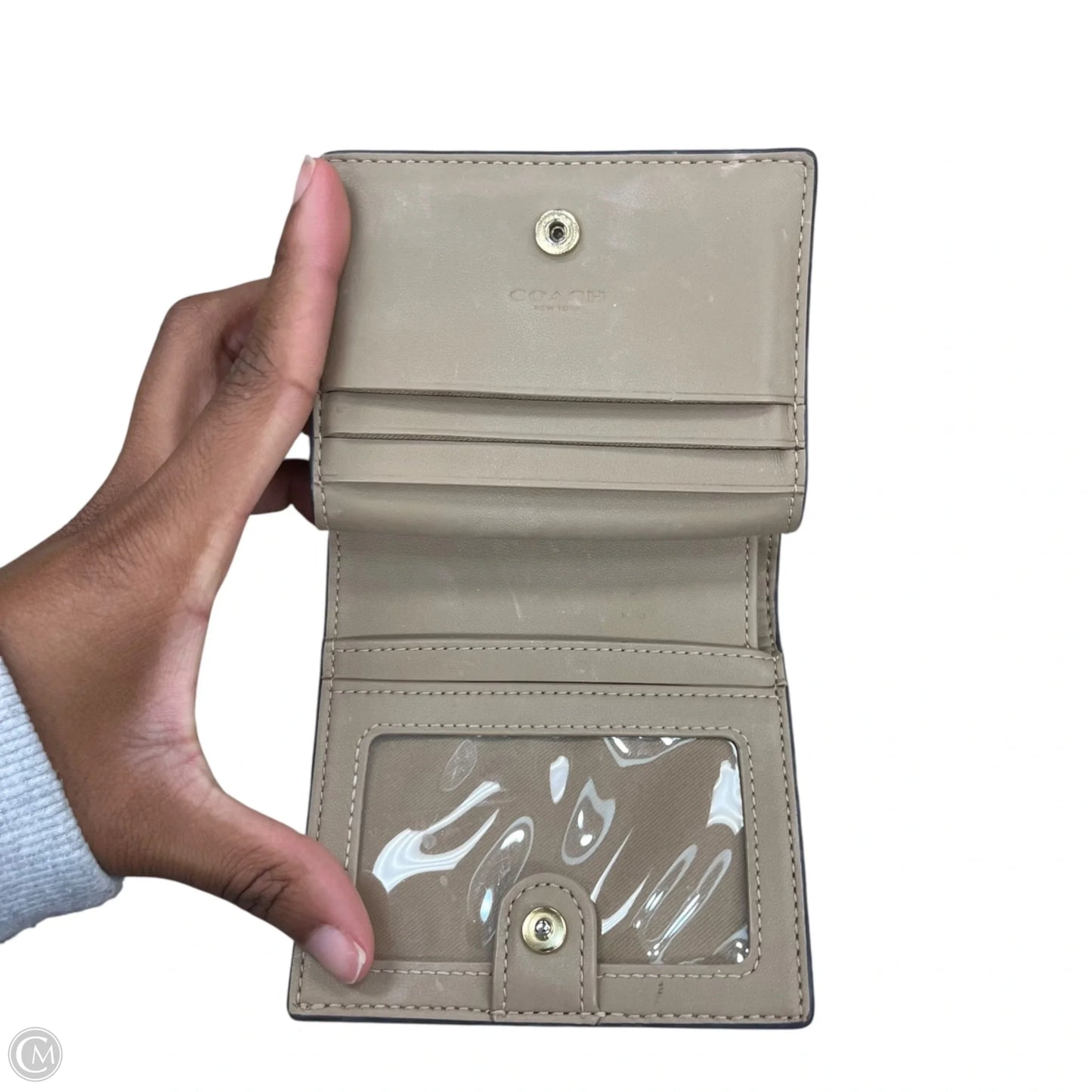 Wallet Designer By Coach, Size: Small