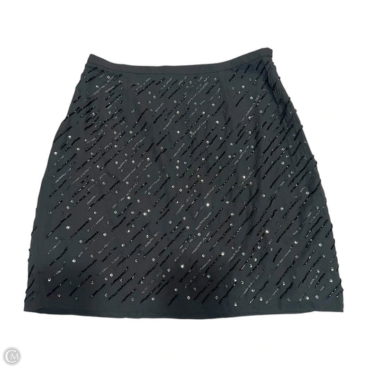 Skirt Midi By Banana Republic In Black, Size: 6