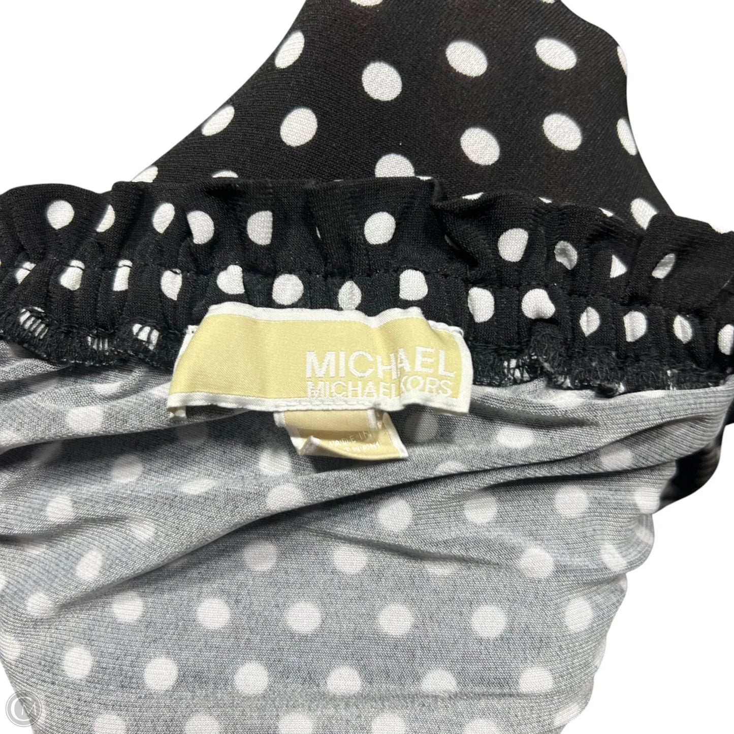Dress Casual Maxi By Michael By Michael Kors In Black & White, Size: S