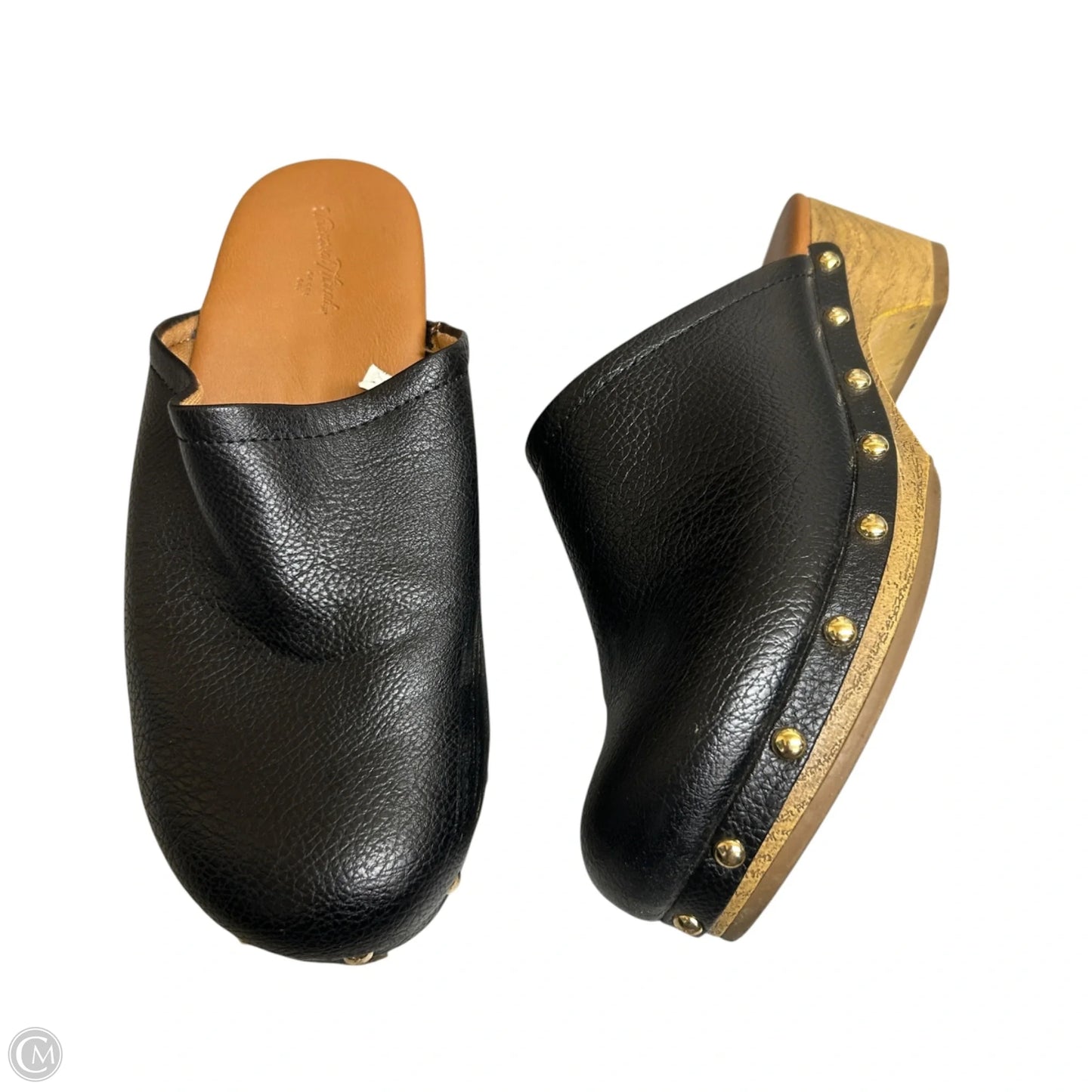Shoes Heels Block By Universal Thread In Black & Tan, Size: 6