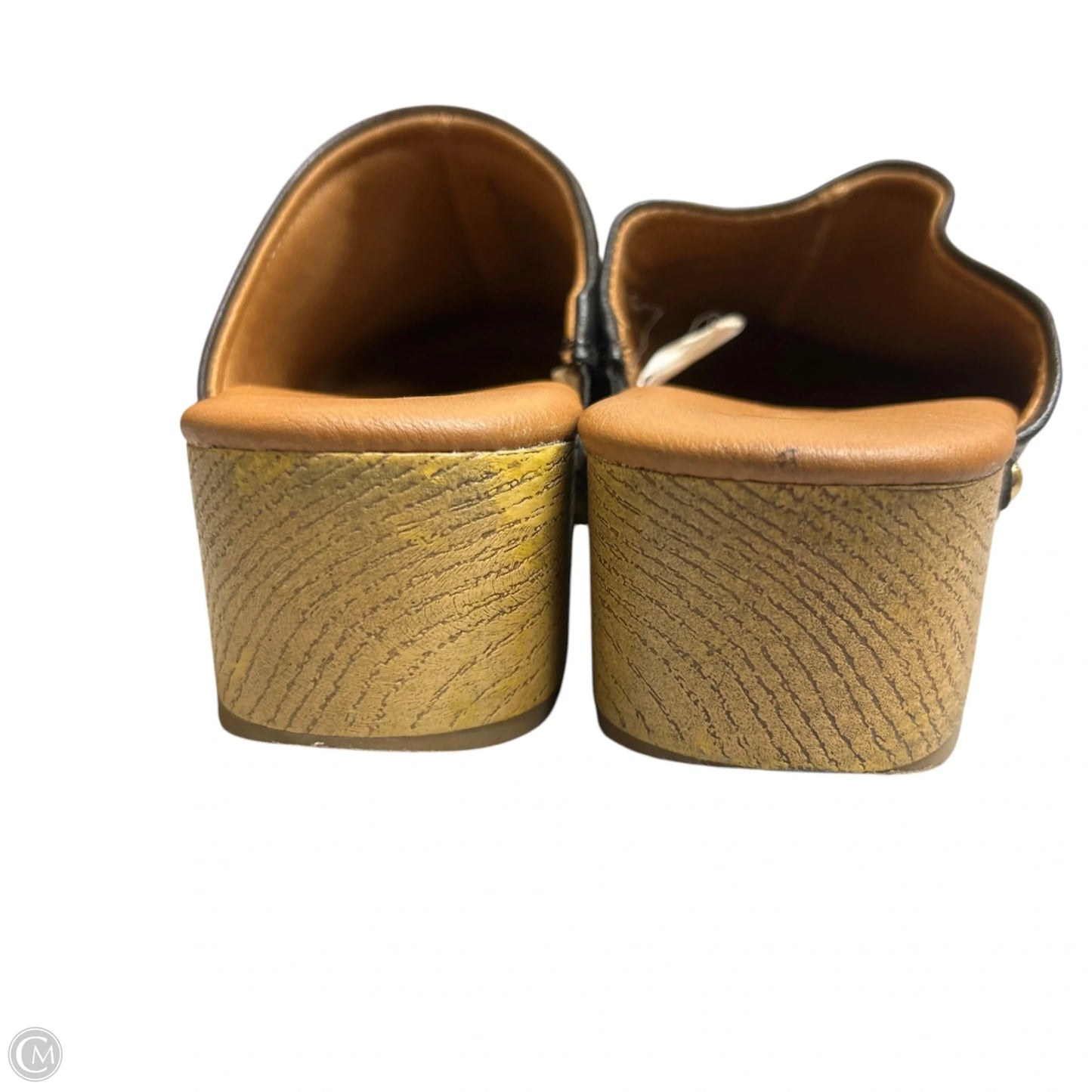 Shoes Heels Block By Universal Thread In Black & Tan, Size: 6