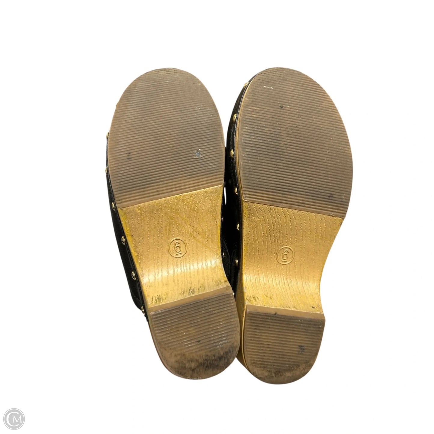 Shoes Heels Block By Universal Thread In Black & Tan, Size: 6