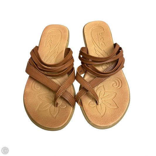 Sandals Flats By Boc In Tan, Size: 6