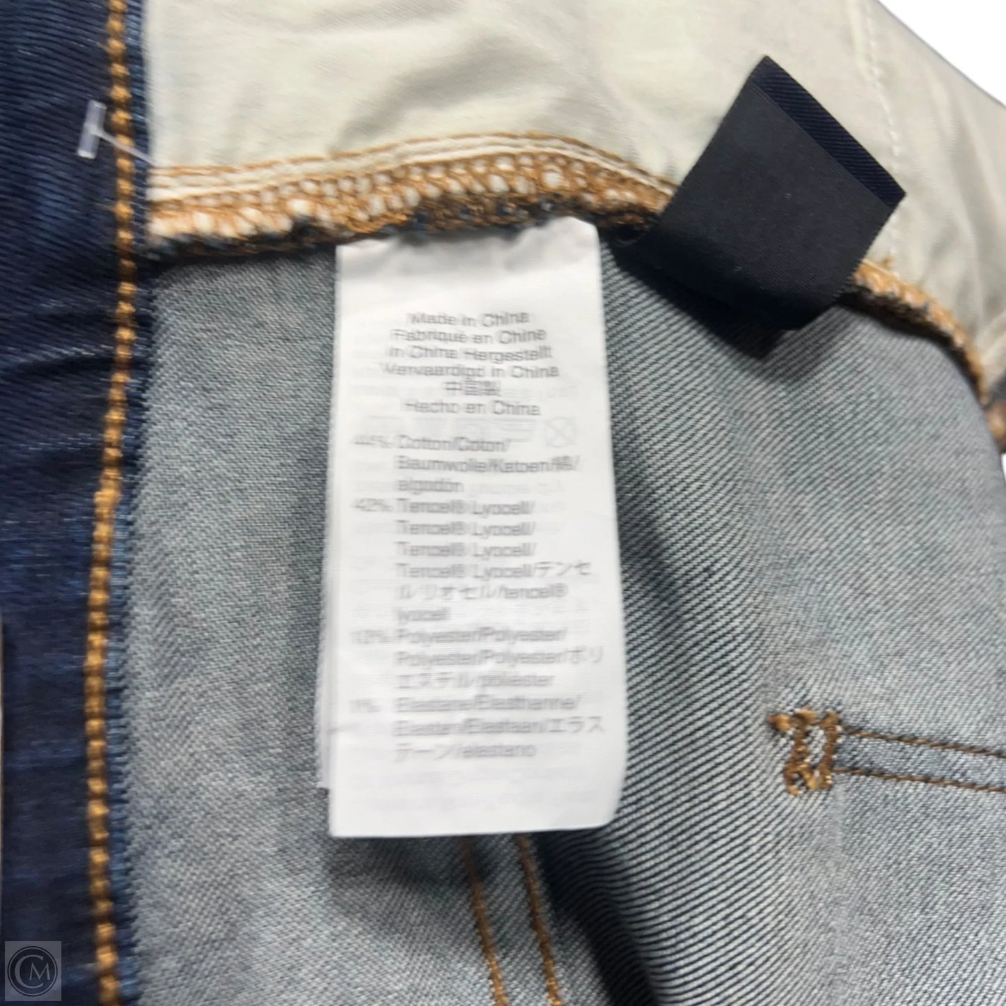 Jeans Skinny By Madewell In Blue Denim, Size: 20
