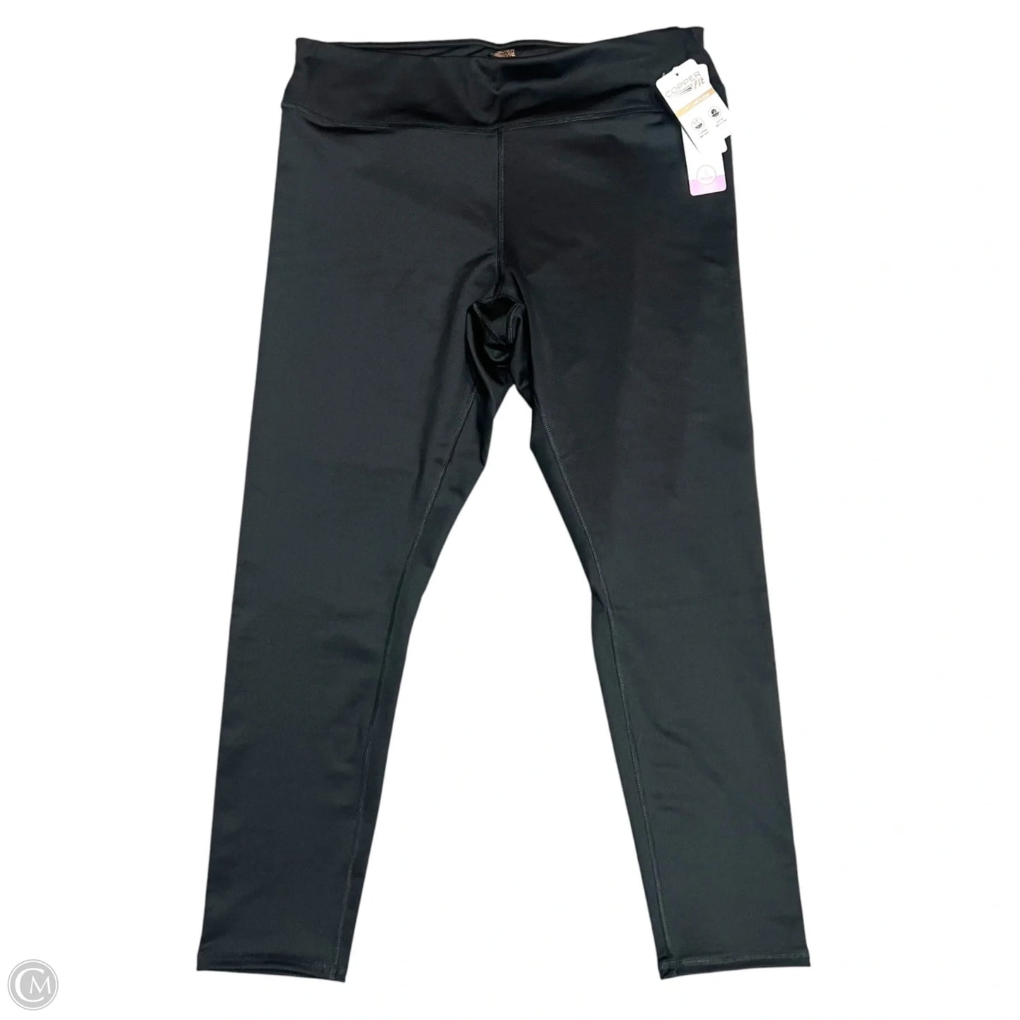 Athletic Leggings By Copper Fit In Black, Size: 2x