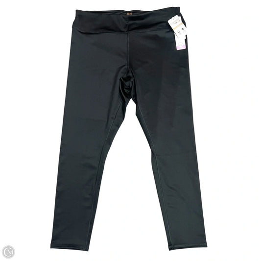 Athletic Leggings By Copper Fit In Black, Size: 2x