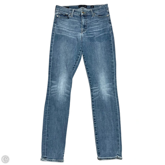 Jeans Straight By Lucky Brand In Blue Denim, Size: 6