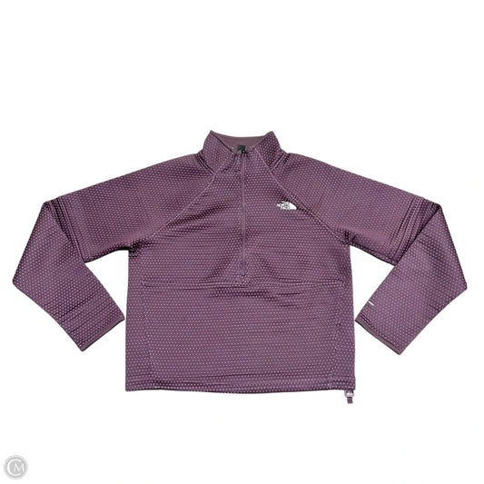 Athletic Jacket By The North Face In Purple, Size: Xs