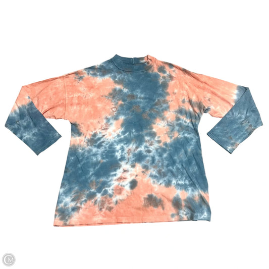 Top Long Sleeve By We The Free In Blue & Orange, Size: Xs