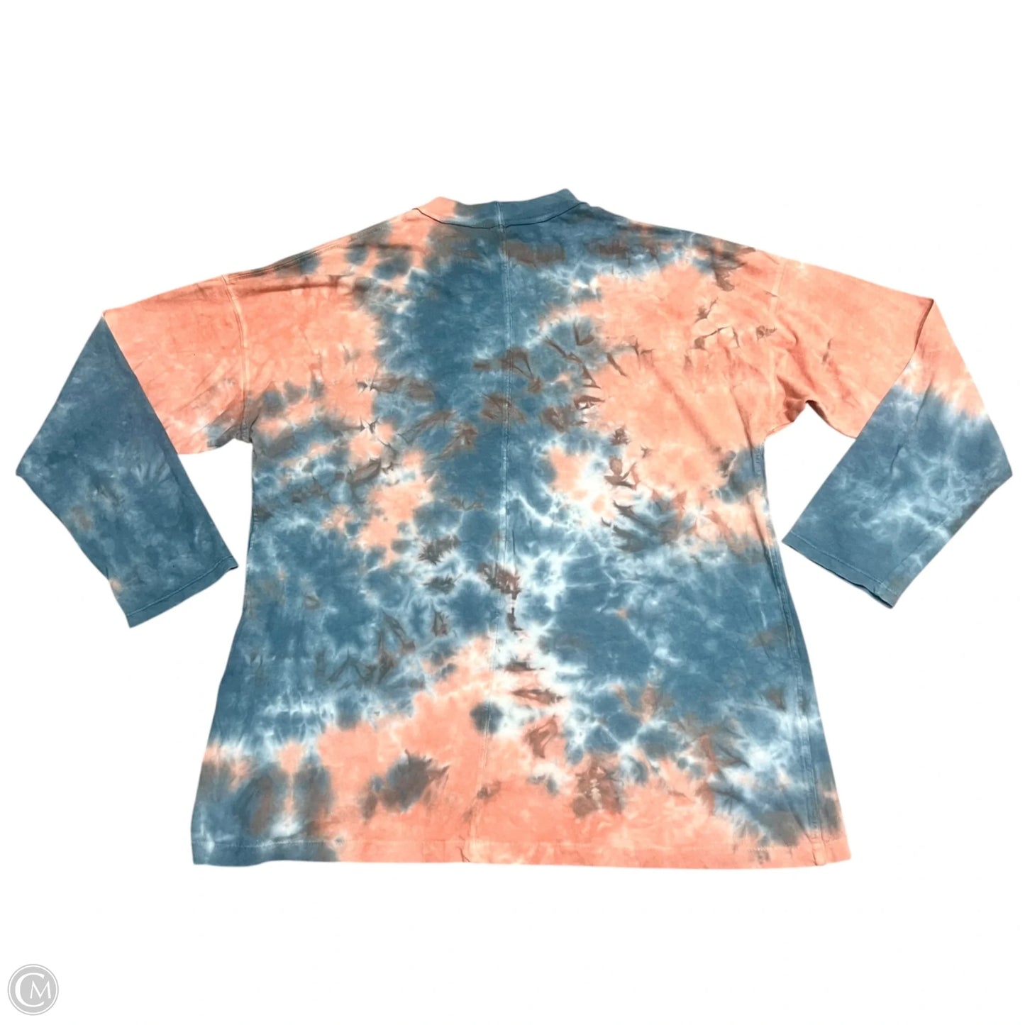 Top Long Sleeve By We The Free In Blue & Orange, Size: Xs