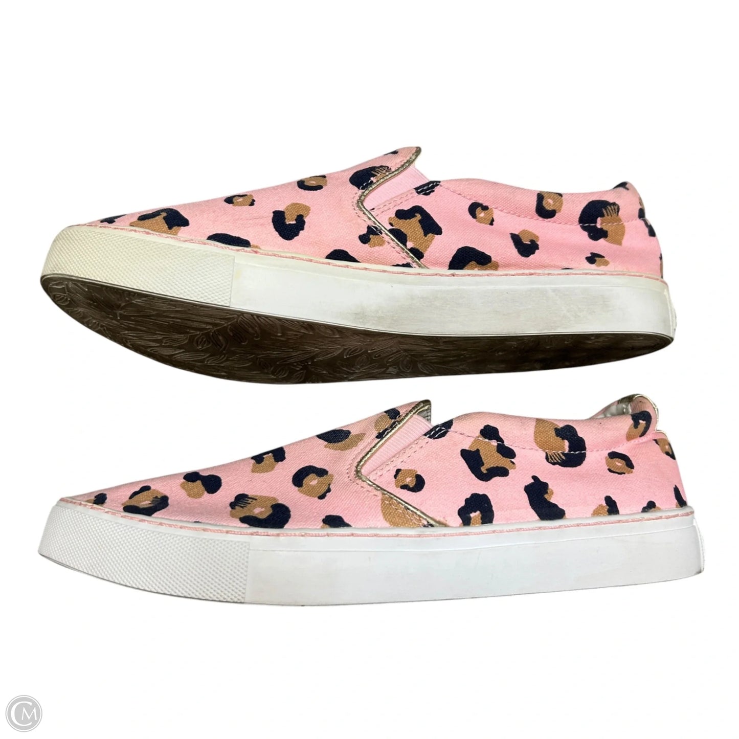 Shoes Designer By Lilly Pulitzer In Blue & Pink, Size: 9.5