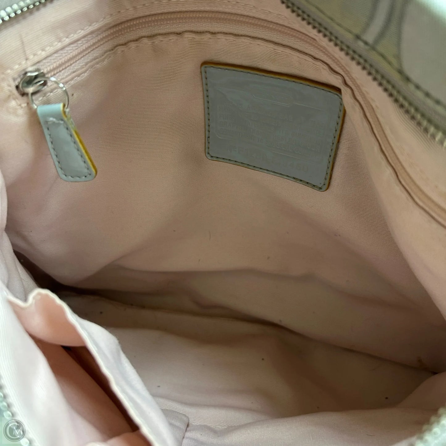 Handbag Designer By Coach, Size: Medium