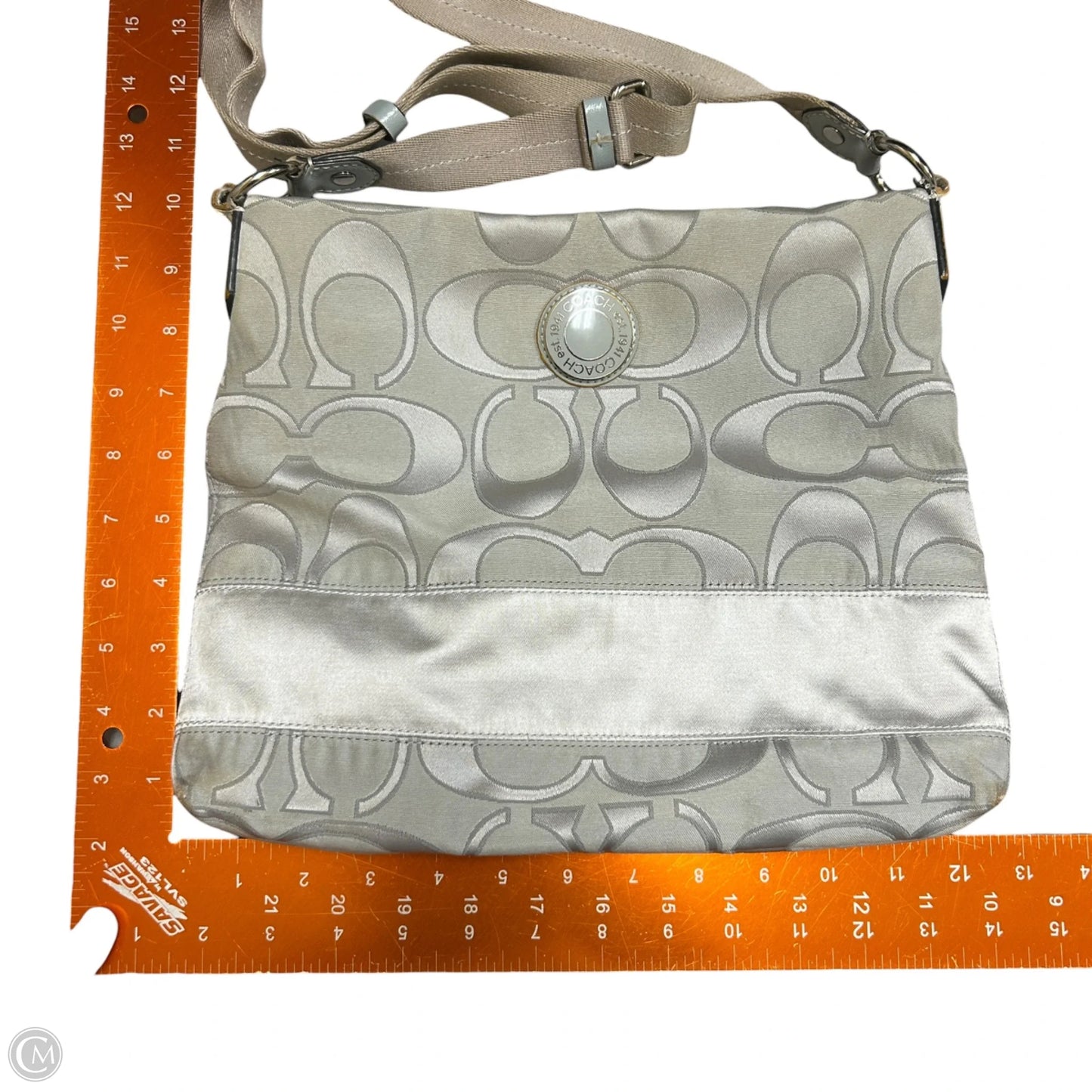 Handbag Designer By Coach, Size: Medium