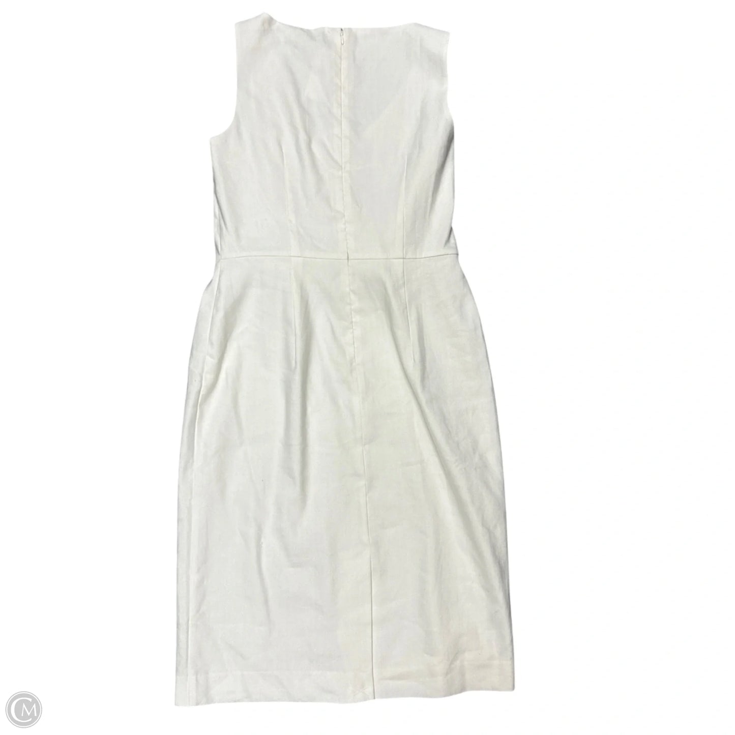 Dress Party Midi By Ann Taylor In White, Size: 4