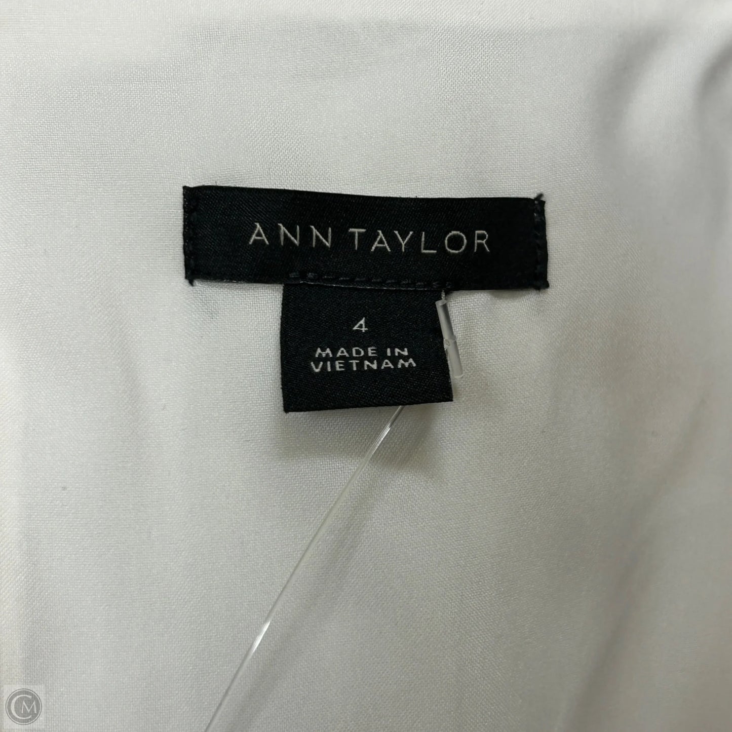 Dress Party Midi By Ann Taylor In White, Size: 4