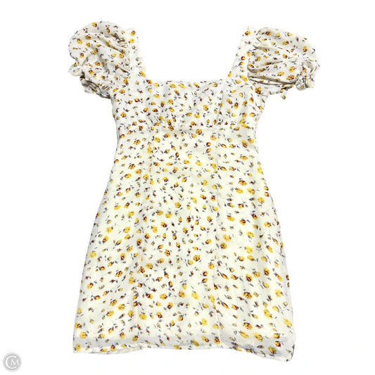 Dress Casual Short By Showpo In Cream, Size: 2