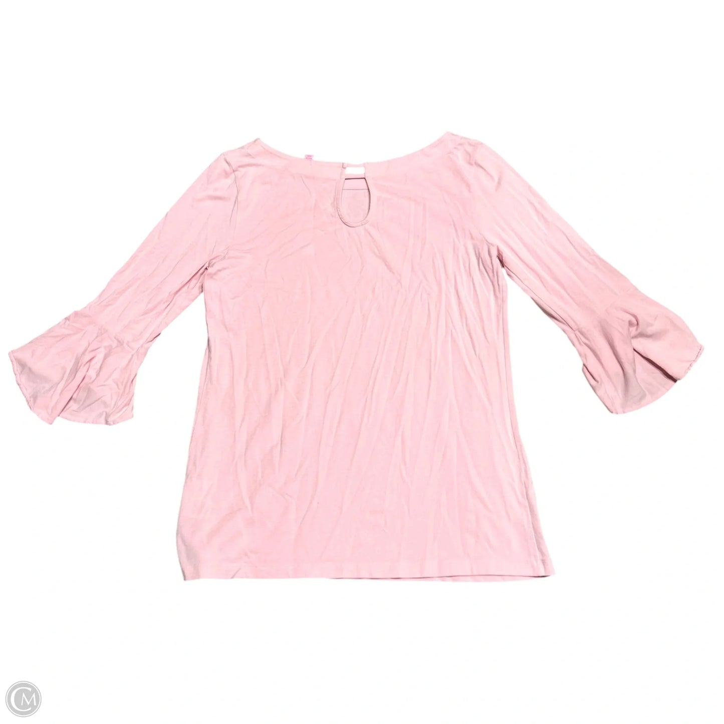 Top Short Sleeve Designer By Lilly Pulitzer In Pink, Size: S
