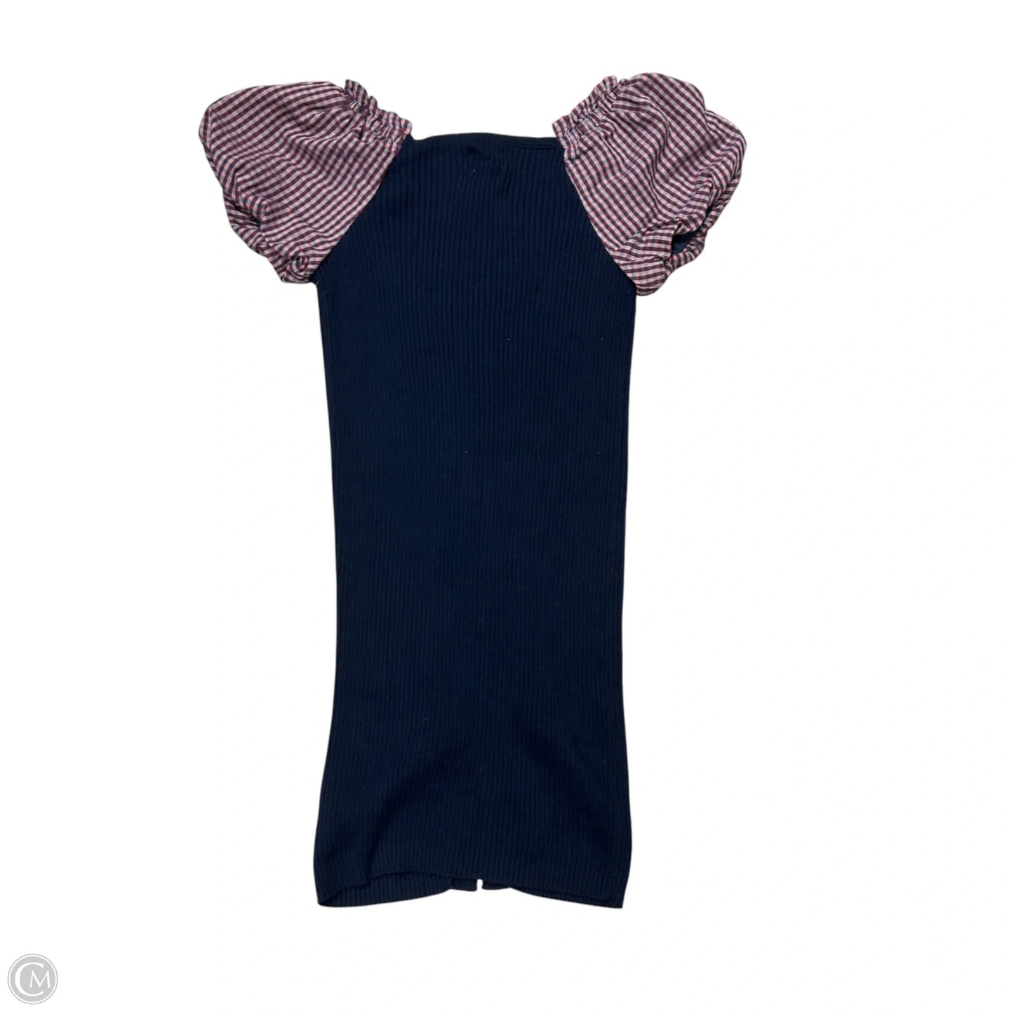 Dress Casual Midi By Maeve In Blue & Red, Size: S
