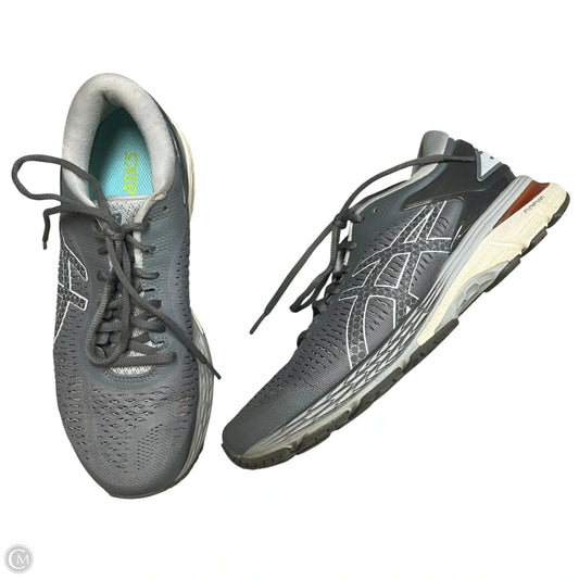 Shoes Sneakers By Asics In Grey, Size: 8.5