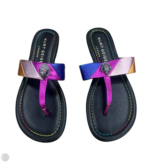 Sandals Designer By Kurt Geiger In Multi-colored, Size: 5.5